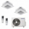 Samsung Dual Split Cassetta 4 Vie Mini WindFree 9+9 Btu AJ050TXJ2KG AJ026TNNDKG AJ026TNNDKG Condizionatore R-32
