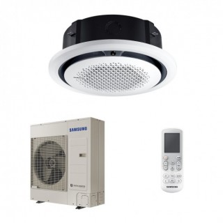 Samsung Mono Split Cassetta 360 34000 Btu 220v AC100RN4PKG/EU AC100RXADKG/EU Condizionatore Circolare Bianco R-32 Samsung