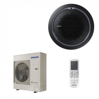 Samsung Mono Split Cassetta 360 34000 Btu 220v AC100RN4PKG/EU AC100RXADKG/EU Condizionatore Circolare Nero R-32 Samsung