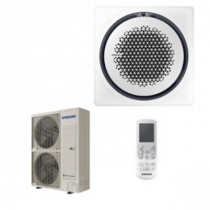 Samsung Mono Split Cassetta 360 40800 Btu 220v AC120RN4PKG/EU AC120RXADKG/EU Condizionatore Quadrato Bianco R-32 Samsung