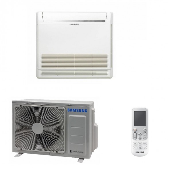 Samsung Mono Split Pavimento Console 12000 Btu 220v AC035RNJDKG/EU AC035RXADKG/EU Condizionatore Bianco R-32 Samsung