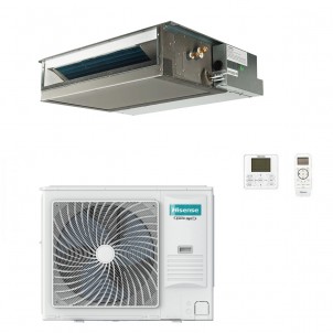 Hisense Mono Split Canalizzato 60000 Btu AUD175UX4REH8 AUW175U6RW8-T Turbo Condizionatore 380 v Trifase R-32 WiFi Opz Hisense