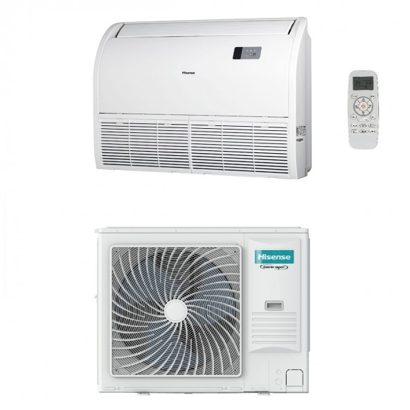 Hisense Mono Split Soffitto 60000 Btu AUV175UR4RC8 AUW175U6RW8-T Turbo Condizionatore Pavimento Trifase 380 v R-32 WiFi Opz H...