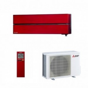 Mitsubishi Mono Split 9000 Btu MSZ-LN25VG2R MUZ-LN25VG2 Condizionatore Rosso Rubino Kirigamine Style WiFi A+++ A+++ R-32 Mits...