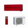 Mitsubishi Mono Split 9000 Btu MSZ-LN25VG2R MUZ-LN25VG2 Condizionatore Rosso Rubino Kirigamine Style WiFi A+++ A+++ R-32
