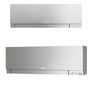 Mitsubishi Mono Split 9000 Btu MSZ-EF25VGK2S MUZ-EF25VG Condizionatore Argento Kirigamine ZEN WiFi A+++ A++ R-32 Mitsubishi