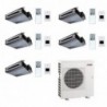 Mitsubishi Penta Split 9+9+9+9+9 Canalizzato SEZ-M MXZ-5F102VF2 Condizionatore R-32 con Telecomando WiFi Opzionale