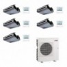 Mitsubishi Penta Split 9+9+9+9+9 Canalizzato SEZ-M MXZ-5F102VF2 Condizionatore R-32 con filo comando WiFi Opzionale
