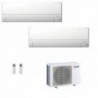 Mitsubishi Dual Split 7000+9000 Btu MXZ-2F42VF4 MSZ-BT20VGK MSZ-BT25VGK Condizionatore Bianco MSZ-BT WiFi R-32