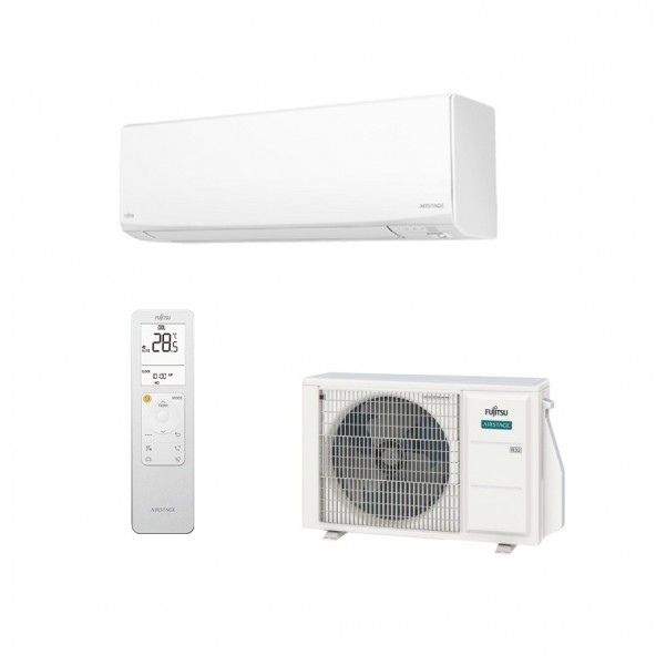 Fujitsu Mono Split 14000 Btu ASEH14KJCAL AOEH14KJCA Condizionatore Bianco KJ-W WiFi A++ A++ R-32 Fujitsu