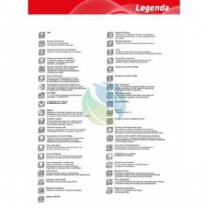 Fujitsu Penta Split 9+9+9+9+9 KV compatte WiFi Opzionale AOEG36KBTA5 5X AUXG09KVLA Condizionatore Bianco R-32 Fujitsu