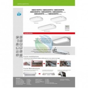 Fujitsu Mono Split Soffitto 36000 Btu ABEG36KRTA AOEG36KBTB Condizionatore Serie KR R-32 Monofase 220v Fujitsu