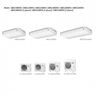 Fujitsu Mono Split Soffitto 45000 Btu ABEG45KRTA AOEG45KRTA Condizionatore Serie KR R-32 Trifase 380v Fujitsu