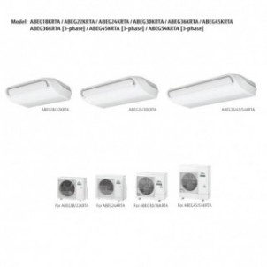 Fujitsu Mono Split Soffitto 36000 Btu ABEG36KRTA AOEG36KATA Condizionatore Serie Eco KR R-32 Monofase 220v Fujitsu