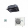 Fujitsu Mono Split Cassetta 30000 Btu AUXG30KRLB AOEG30KBTB Condizionatore Serie KR Circular Flow Nero R-32 Monofase 220v
