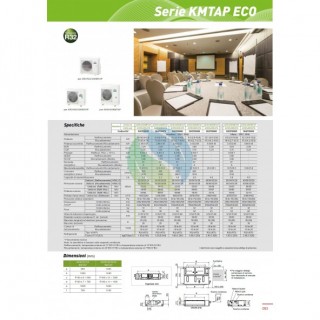 Fujitsu Mono Split Canalizzabile 30000 Btu ARXH30KMTAP AOEG30KATA Condizionatore Serie ECO KMTAP R-32 Monofase 220v Fujitsu