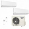 Panasonic Dual Split 7000+12000 Btu CU-2Z35CBE CS-Z20CKEW CS-Z35CKEW Condizionatore Z Etherea Bianco Inverter WiFi R-32