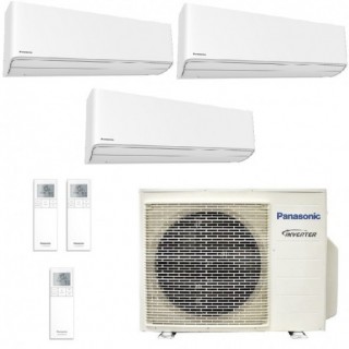 Panasonic Trial Split 7000+7000+12000 CU-3Z52CBE CS-Z20CKEW CS-Z20CKEW CS-Z35CKEW Condizionatore Z Etherea Bianco WiFi R-32 P...