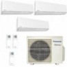 Panasonic Trial Split 9000+12000+12000 CU-3Z52CBE CS-Z25CKEW CS-Z35CKEW CS-Z35CKEW Condizionatore Z Etherea Bianco WiFi R-32