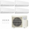 Panasonic Quadri Split 7+7+7+9 CU-4Z80CBE CS-Z20CKEW CS-Z20CKEW CS-Z20CKEW CS-Z25CKEW Condizionatore Z Etherea Bianco WiFi