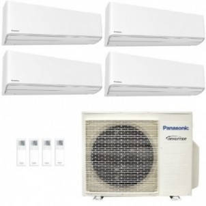 Panasonic Quadri Split 7+7+7+12 CU-4Z80CBE CS-Z20CKEW CS-Z20CKEW CS-Z20CKEW CS-Z35CKEW Condizionatore Z Etherea Bianco WiFi P...