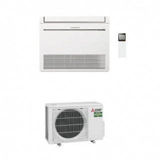 Mitsubishi Mono Split 9000 Btu Pavimento MFZ-KT25VGK SUZ-M25VA Condizionatore Bianco MFZ-KT WiFi A++ A+ R-32 Mitsubishi