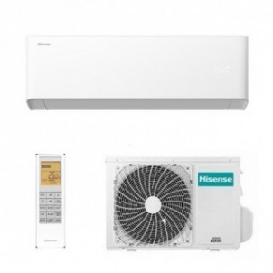 Hisense Mono Split 12000 Btu HB35XU0AG AS35XU00W Condizionatore Serie UNI HB Bianco WiFi A+++ A++ Inverter R-32 Hisense