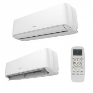 Hisense Dual Split 9000+12000 Btu 3AMW62U4RJC CF25YR4BG CF35MR0BG Condizionatore Hi Comfort Bianco Inverter WiFi R-32 Hisense