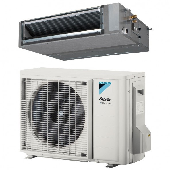 Daikin Mono Split 21000 Btu FBA60A9 RZAG60B Condizionatore 6.0 kW FBA-A Sky Air Alpha A++ A+ Media Prevalenza Canalizzato Daikin