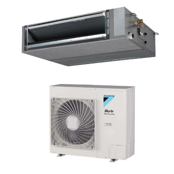 Daikin Mono Split 24000 Btu FBA71A9 RZASG71MV1 Condizionatore 7.1 kW FBA-A Sky Air Advance A++ A+ Media Prevalenza Canalizzat...