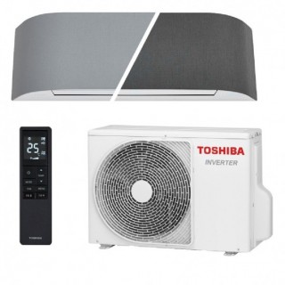 Toshiba Mono Split Haori 9000 Btu RAS-B10N4KVRG-E1 RAS-10J2AVSG-E1 Condizionatore Grigio WiFi A+++ A+++ R-32 Toshiba