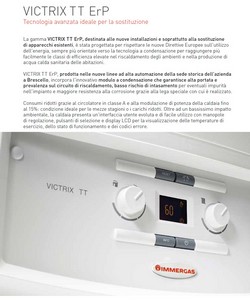 Immergas Caldaia Victrix TT 24 ErP Metano-GPL + Scarico Fumi Incluso