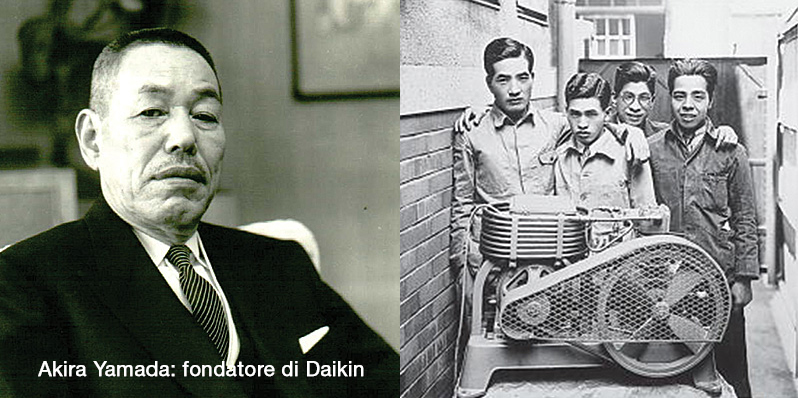 La storia di Daikin, il fondatore Akira Yamada